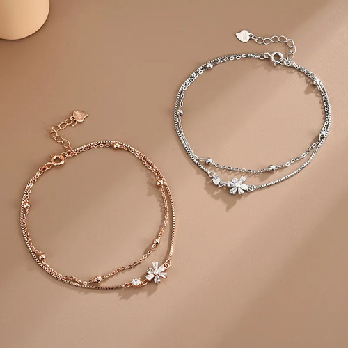 Damen doppel armband - armband, &