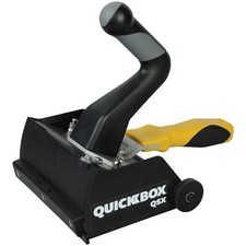TapeTech QuickBox 22 cm, Spachtelbox für Pulverspachtel QB08-QSX + Handgriff 