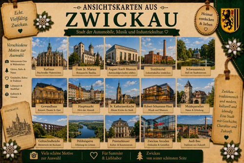 Ansichtskarten aus zwickau - aus, &