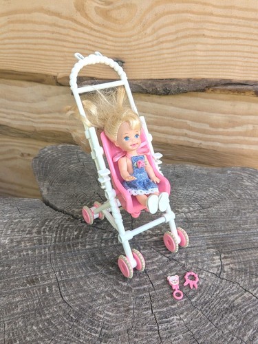 Vintage 1995 barbie strollin - barbie,