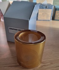 Partylite P91479 Kerzenhalter Votivkerzenhalter Santorini Jonathan Adler Gold 