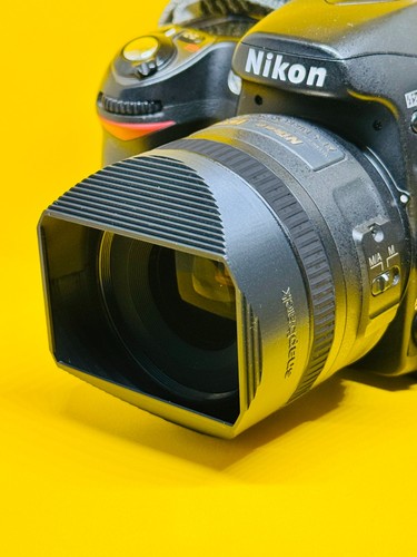 Square lens hood for - lens, nikon