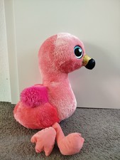 Glubschi Kuscheltier-Flamingo (guter Zustand) 