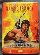 RAMBO TRILOGY Steelbook  6 DVDs First Blood Stallone  
