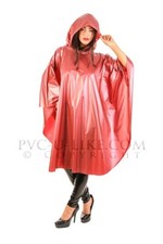 PVC Plastik Poncho Regenponcho