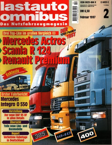 Zeitschrift lastauto omnibus - lastauto,