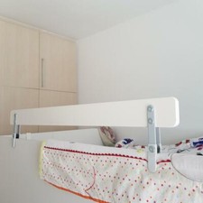 Kinderbett/Babybett Ikea VIKARE Schutzschiene, weiß, Fallrisiko reduziert, Bettschiene