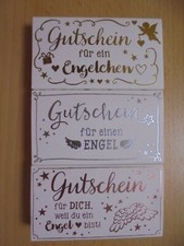 Geldgeschenk-Box mit Engel - Geburtstag Liebe Schutzengel Gutschein