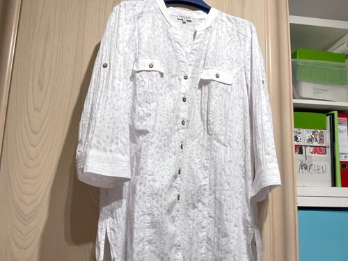 Weiße bluse gina laura - bluse,