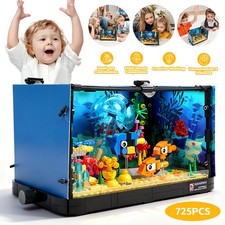 Aquarium-Baustein beleuchtetes