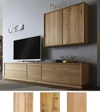 Holz Wohnwand CUBE IT 2teilig
