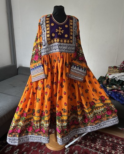 Afghanische kuchi kleidung - afghanische, kleidung(