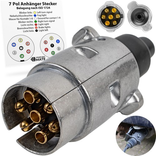 Anhänger stecker pol - stecker,