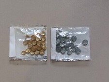 ca 60 PLAYMOBIL SCHATZ GOLD- / SILBERMÜNZEN NEU ORIGINAL EINGESCHWEIßT Piraten