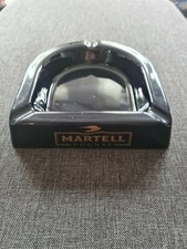 Vintage Martell Cognac ,Keramik dunkelblau mit Goldprint