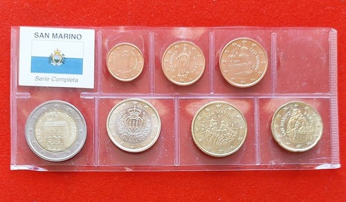 Kms kursmünzensatz san marino - san,