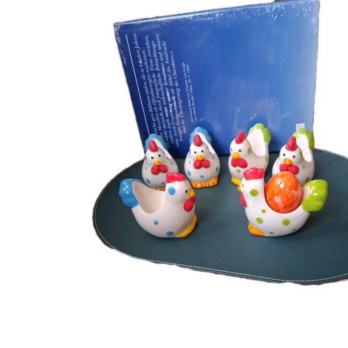 Huhn eierbecher keramik - huhn,