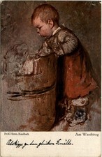 Herm. Kaulbach - Am Waschtrog -222292