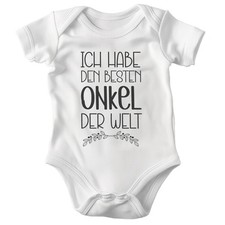 Unisex Babybody Onkel Weiss