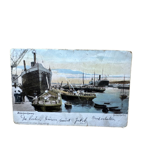 Ansichtskarte postkarte bremen - ansichtskarte,