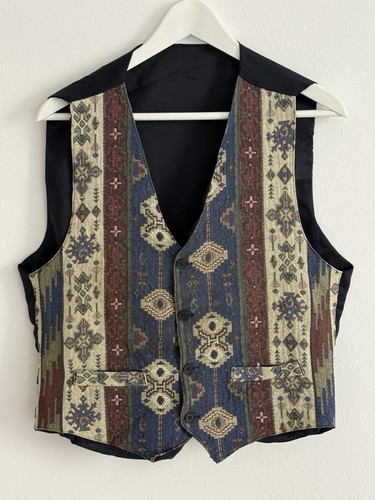 Vintage aztec weste - aztec, ethno