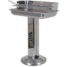 Edelstahl Säulengrill