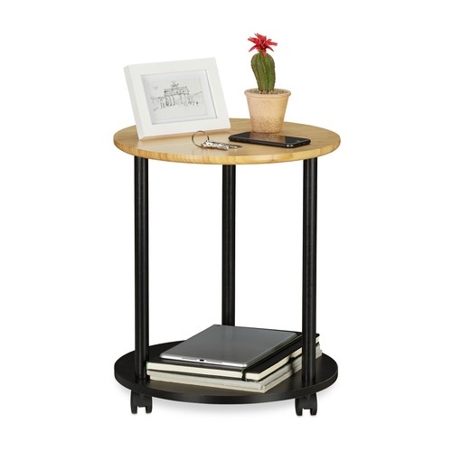 Beistelltisch rund loungetisch - beistelltisch,