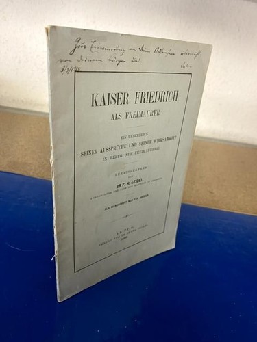 Kaiser friedrich als - friedrich,