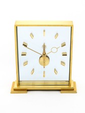 Jaeger-LeCoultre / LeCoultre Stiluhr mit 8-Tage Stabwerk Pendulette Ref. 555