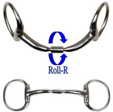 Olivenkopfgebiss, Anatomisch doppelt  Roll-R 14mm 11.5/12.5/13.5 gebiss pferd