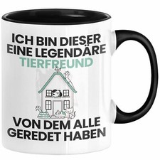 Tierfreund Geschenk Tasse
