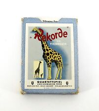 DDR Quartett - Rekorde im Tierreich - mit Spielregeln