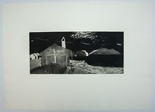 Wolfgang Werkmeister: Radierung  handsign. num. 123/150 Ex. 1968, Jahresgabe