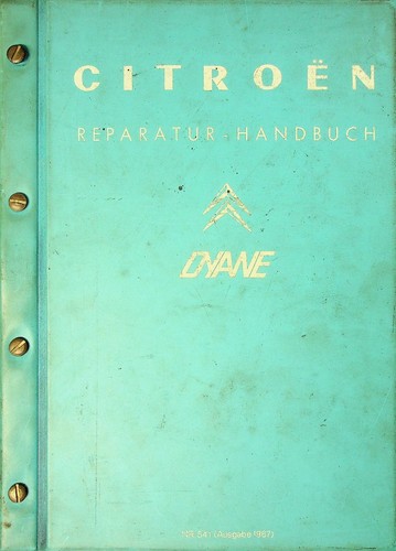 Citroen dyane - dyane, (1967-1968)