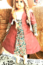altes  Biedermeier Puppenkleid