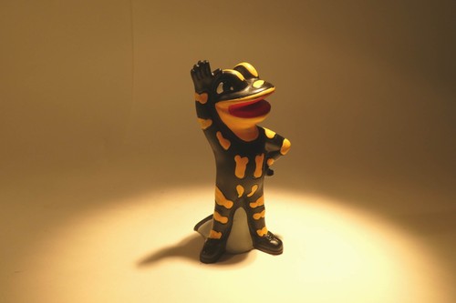 Alte werbefigur von salamander - von,
