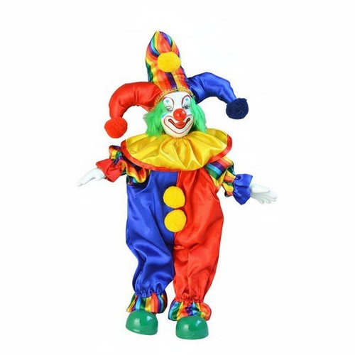 Porzellan clownpuppe - porzellan,