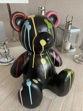 Space Age Teddy Bär Pop Art Figur Skulptur Design Kunstwerk Sylt Deko XXL NP149€