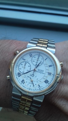 Seiko 7t32 7a00 chronograph - seiko,
