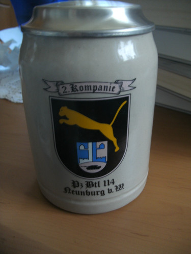 Bierkrug bundeswehr btl 114 - bundeswehr,