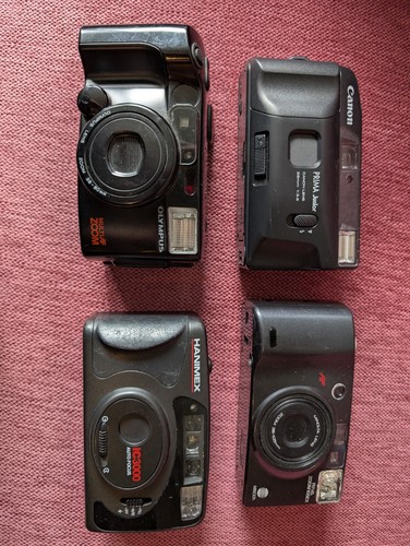 Analog kamera konvolut - 4x,