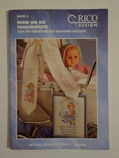Rund um die Familienfeste, 35 Stickideen, Band 5, Rico Design
