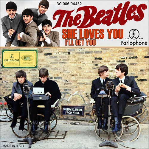 Repro photo beatles she - photo,