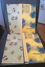 4 Einsteck Album Fotoalbum Flipalbum für je 80 Fotos im Format 9x13 cm, 