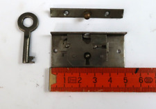 Truhenschloss Möbelschloss Antik Dornmaß 14 mm