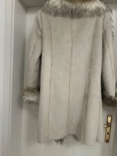 fake fur mantel beige40 gebraucht