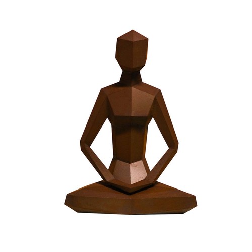 Skulptur balance edelrost - skulptur,