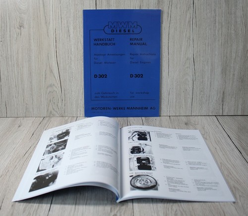 Mwm werkstatthandbuch motor - mwm,