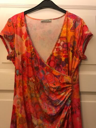 Fox kleid rot orange - rot, pink