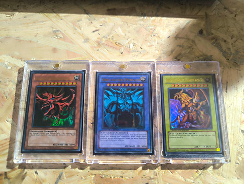 3 karten slifer - yu-gi-oh!,